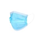 50pcs Litepak Disposable Face Mask Thickness Comfort Earloops (Sky Blue, 50 Masks